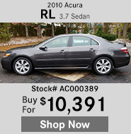 2010 Acura RL 3.7 Sedan