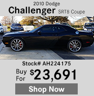 2010 Dodge Challenger SRT8 Coupe