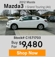 2012 Mazda3 I Grand Touring A6