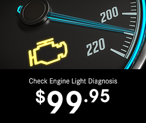 Check Engine Light Diagnosis $99.95