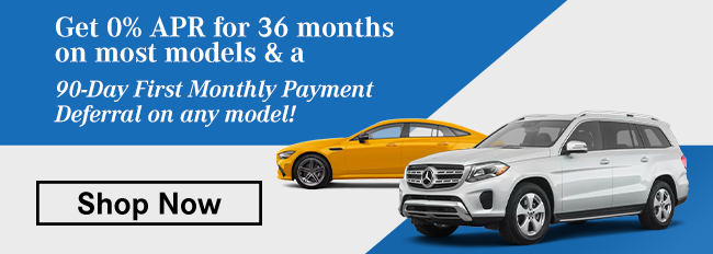 get 0% apr for 36 months on most models & a 90-day first monthly payment deferral on any model
