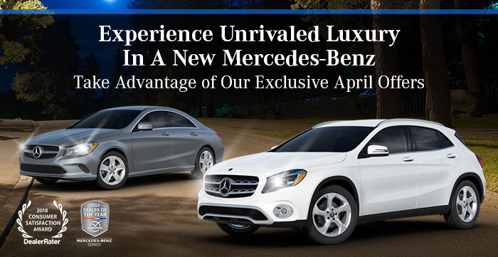 Experience Unrivaled Luxury In A New Mercedes-Benz Take Advantage of Our Exclusive April Offers