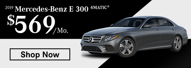 2019 Mercedes-Benz E 300 4MATIC®