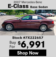2007 mercedes-benz e-class base sedan