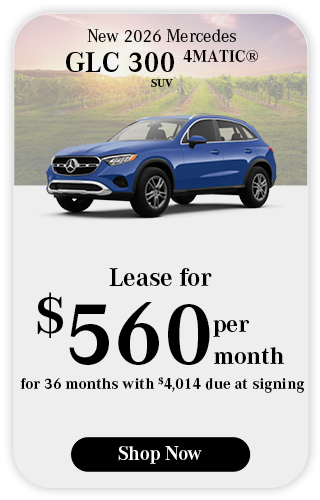 2026 Mercedes-Benz GLC 4matic SUV offer