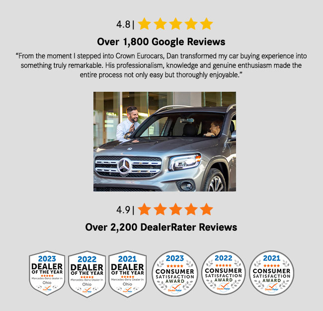 Crown Eurocars Google reviews