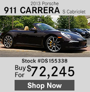 2013 Porsche 911 Carrera S Cabriolet