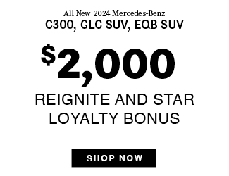 2024 Mercedes-Benz C300, GLC SUV, EQB SUV