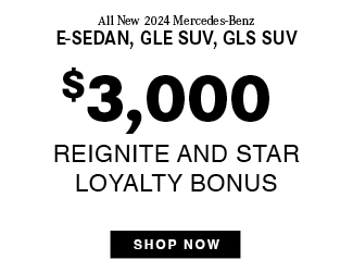 2024 Mercedes-Benz E-Sedan GLE SUV and GLS SUV