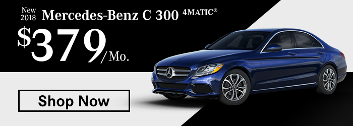 New 2018 Mercedes-Benz C300 4MATIC®