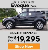 2013 Range Rover Evoque Pure buy for $19,295