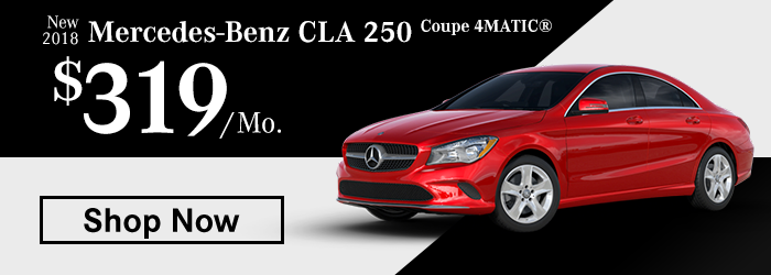 New 2018 Mercedes-Benz CLA 250 Coupe 4MATIC®
