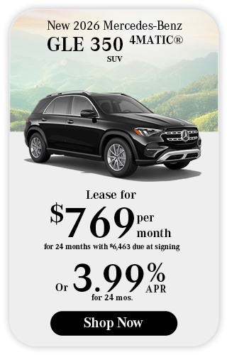 2026 Mercedes-Benz GLE 350 4matic SUV offer