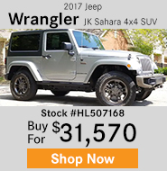 2017 Jeep Wrangler JK Sahara 4x4