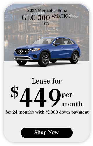 2026 Mercedes-Benz GLC 4matic SUV offer