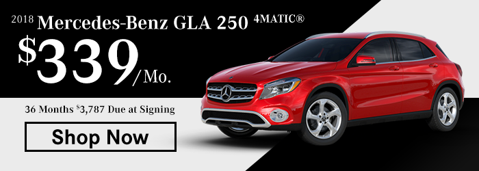 New 2018 Mercedes-Benz GLA 250 4MATIC®