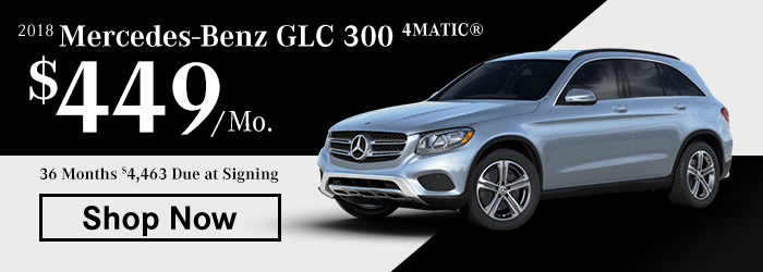 New 2018 Mercedes-Benz GLC 300 4MATIC®