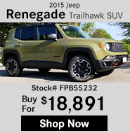 2015 Jeep Renegade Trailhawk SUV