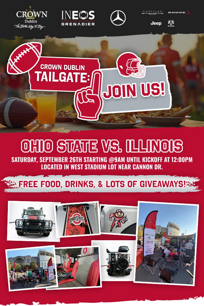 Crown Dublin Tailgate: Join Us!