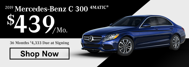New 2019 Mercedes-Benz C300 4MATIC®