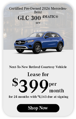 New	2026	Mercedes-Benz	GLC 300	4MATIC® 	SUV offer
