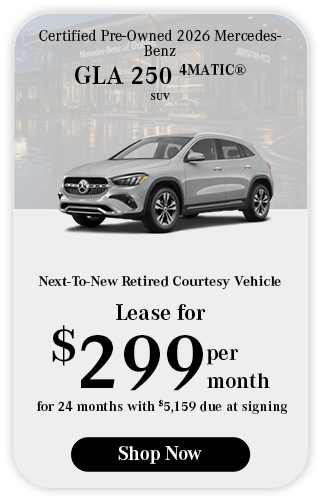 New	2026	Mercedes-Benz	GLA 250	4MATIC® 	SUVoffer