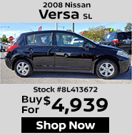 2008 Nissan Versa SL