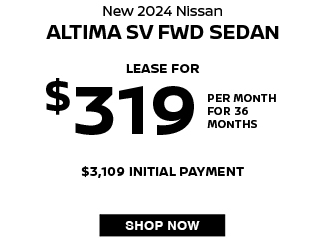 2024 Nissan ALtima SV Sedan offer