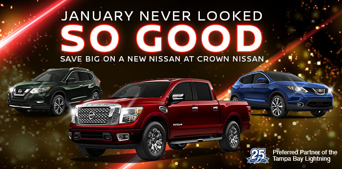 January Never Looked So Good Save Big On A New Nissan At Crown Nissan