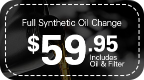 Full Synthetic Oil Change $46.95