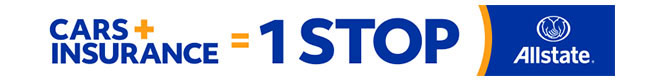 Cars + insurance = 1 stop Allstate