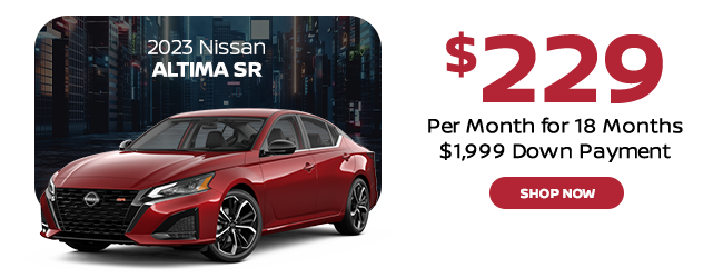 Nissan Altima $229 per month