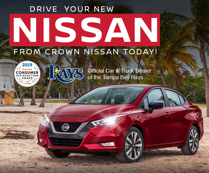 Drive Your New Nissan From Crown Nissan Today!