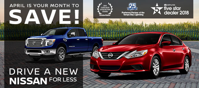 April Is Your Month To Save!