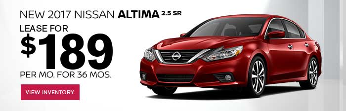 New 2017 Nissan Altima 2.5 SR
