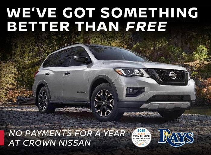 We've Got Something Better Than Free, No Payments For A Year At Crown Nissan