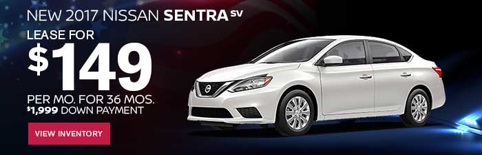 New 2017 Nissan Sentra SV
