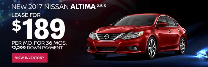 New 2017 Nissan Altima 2.5 S