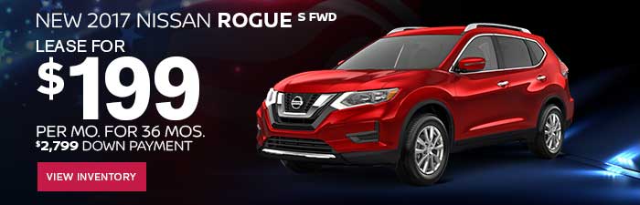 New 2017 Nissan Rogue S FWD