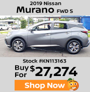 2019 Nissan Murano FWD S buy for $27,274