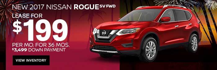 New 2017 Nissan Rogue SV FWD