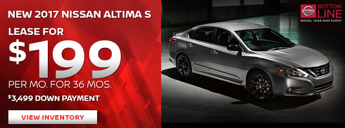 New 2017 Nissan Altima S