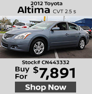 2012 Nissan Altima CVT 2.5 S