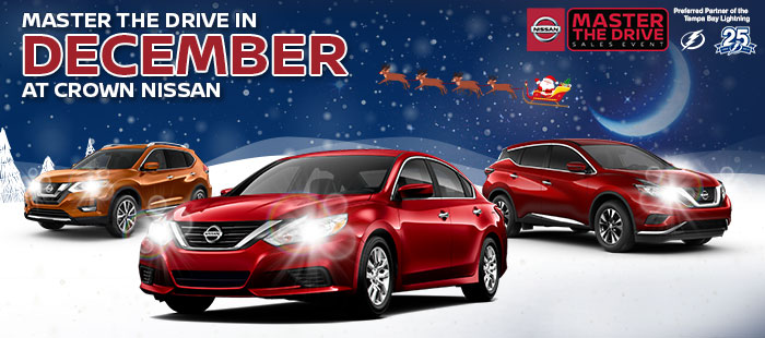 Master The Drive In December At Crown Nissan