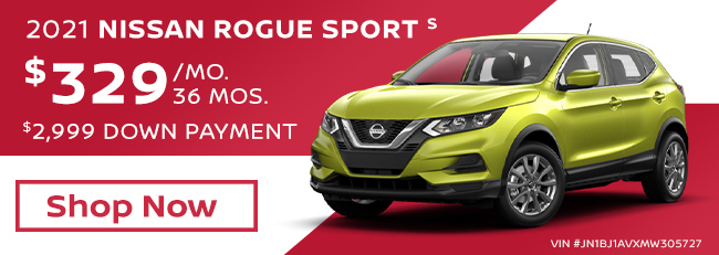 21 NISSAN rogue sport s