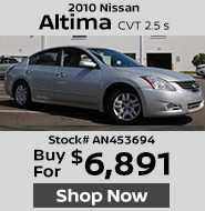 2010 Nissan Altima CVT 2.5 S
