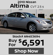 2010 Nissan Altima CVT 2.5S