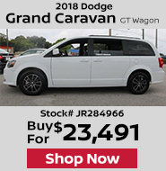 2018 Dodge Grand Caravan GT Wagon