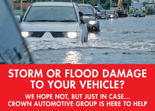 Storm Or Flood Damage To Your Vehicle?