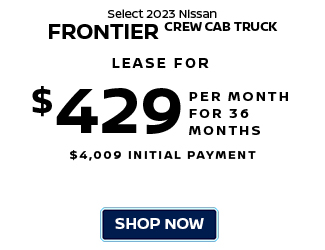 Select 2023 Nissan Frontier Crew CAB Truck 429 a month